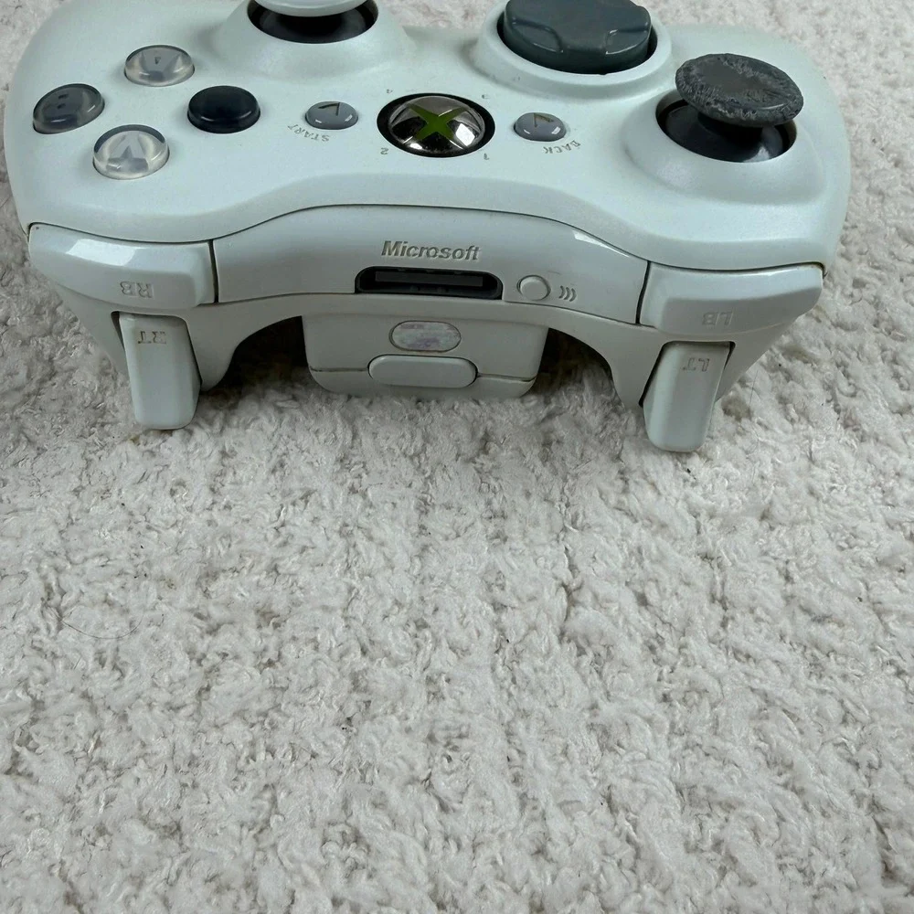 Official Microsoft Xbox 360 Wireless Controller OEM Genuine With Back Cover